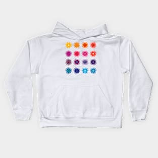 Psychedelic Daisy Kids Hoodie